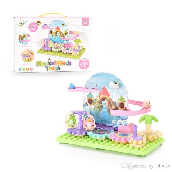 colorful building blocks hand crank rotation launch the funny playground for baby early educational creative rail toys gifts
colorful building blocks hand crank rotation launch the funny playground for baby early educational creative rail toys gifts