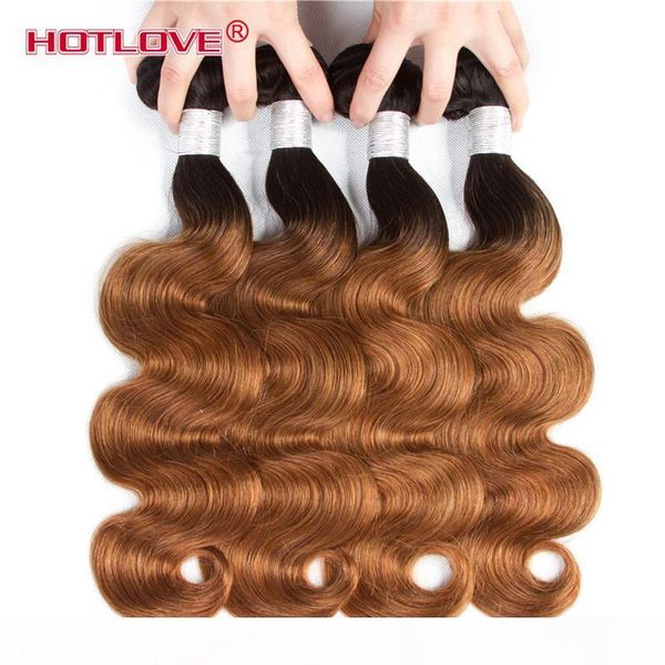 brazilian ombre hair body wave 4 bundles deal 100% human hair weaving 1b 30 reddish brown two tone ombre colo hair bundle extensions, Black
brazilian ombre hair body wave 4 bundles deal 100% human hair weaving 1b 30 reddish brown two tone ombre colo hair bundle extensions, Black
