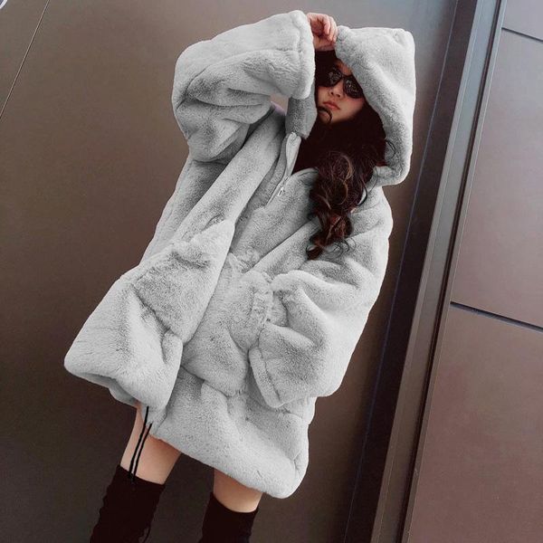 oversize woman faux fur coat winter warm thick hooded long coats women jacket fashion loose plush overcoat fluffy jackets 2020, Black
oversize woman faux fur coat winter warm thick hooded long coats women jacket fashion loose plush overcoat fluffy jackets 2020, Black