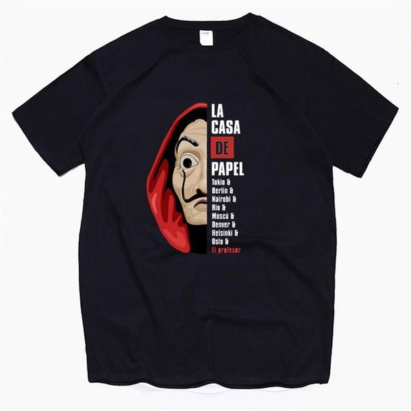 men's la casa de papel funny print t shirt men cartoon navy cotton t shirt men new fashion tshirt graphic tees, White;black
men's la casa de papel funny print t shirt men cartoon navy cotton t shirt men new fashion tshirt graphic tees, White;black