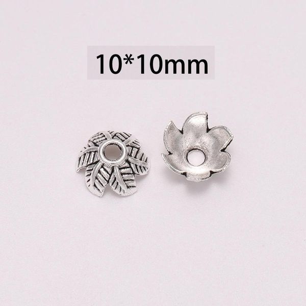 20pcs lot 10mm 6 petals leaf flower loose sparer end bead cap for diy jewelry making finding earrings accessories h jlllxz, Silver
20pcs lot 10mm 6 petals leaf flower loose sparer end bead cap for diy jewelry making finding earrings accessories h jlllxz, Silver