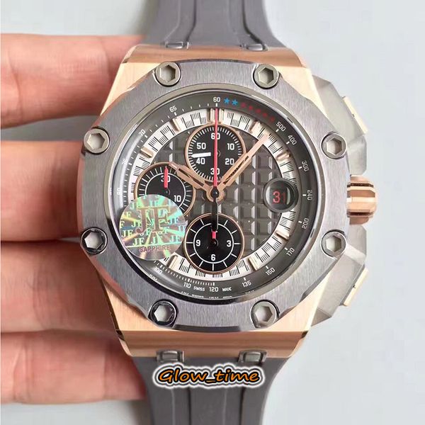 upgrade jf v2 version titanium case ceramic alloy bezel 26568 cal.3126 chronograph automatic 28800vph mens watch rubber sapphire watches, Slivery;brown
upgrade jf v2 version titanium case ceramic alloy bezel 26568 cal.3126 chronograph automatic 28800vph mens watch rubber sapphire watches, Slivery;brown
