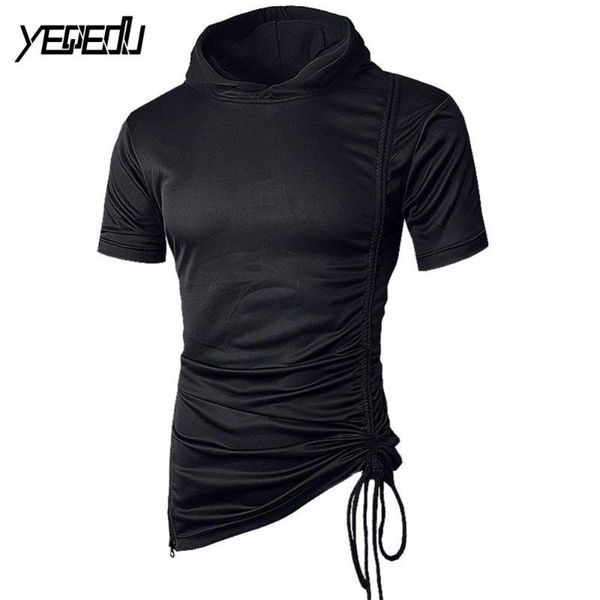 men's t-shirts #4107 european size side zipper tee shirt homme short sleeve t-shirt men hooded pleated hip hop t streetwear asymmetrica, White;black
men's t-shirts #4107 european size side zipper tee shirt homme short sleeve t-shirt men hooded pleated hip hop t streetwear asymmetrica, White;black