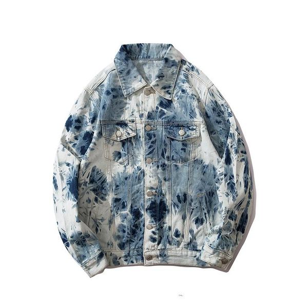 design tie dye denim jacket men 2021 streetwear oversize jeans jacket men hip hop outerwear personality hip hop coat, Black;brown
design tie dye denim jacket men 2021 streetwear oversize jeans jacket men hip hop outerwear personality hip hop coat, Black;brown