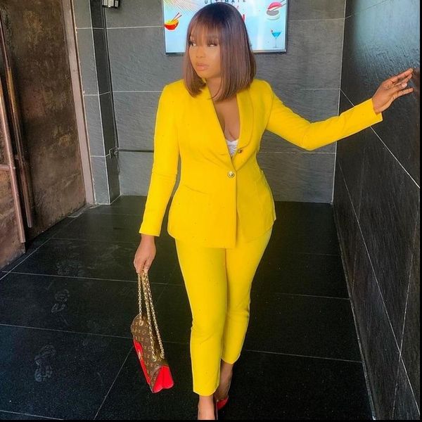 vintage autumn winter thicken women pant suit yellow notched blazer jacket amp pant 2021 office wear women suits female sets, Gray
vintage autumn winter thicken women pant suit yellow notched blazer jacket amp pant 2021 office wear women suits female sets, Gray