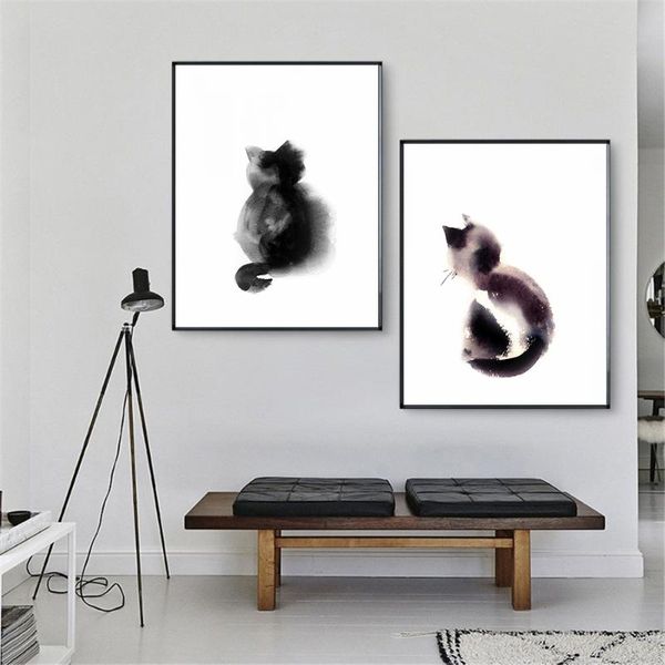 home decoration cat canvas painting wall artwork watercolour poster modular anime picture nordic frame for bedside background
home decoration cat canvas painting wall artwork watercolour poster modular anime picture nordic frame for bedside background