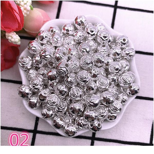 new 6mm 8mm flower ball abs beads gold/silver plated spacer beads for jewelry making diy charms jllojm
new 6mm 8mm flower ball abs beads gold/silver plated spacer beads for jewelry making diy charms jllojm