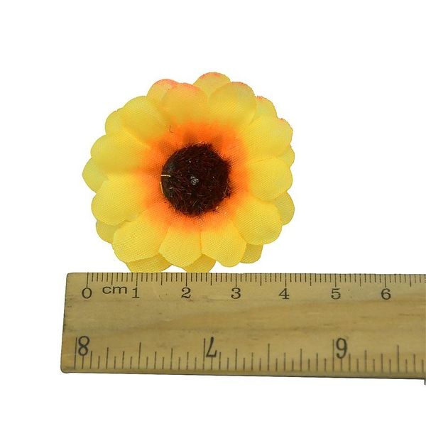 30 шт. 4 см мини шелковый подсолнечник искусственный цветок головка для свадебных коробок украшения головной аппарат скрапбукинг аксессуары
30 шт. 4 см мини шелковый подсолнечник искусственный цветок головка для свадебных коробок украшения головной аппарат скрапбукинг аксессуары