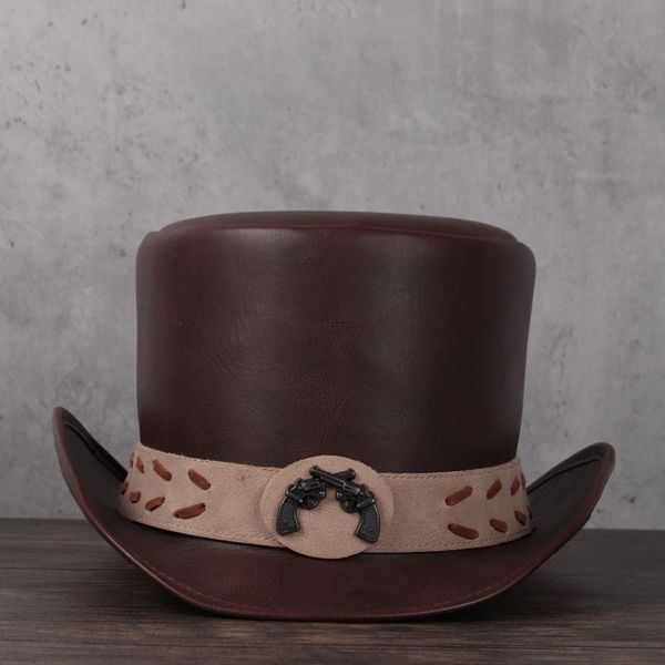 женщины мужчины кожаная топ шляпа президент cool fedoras hat magic flat steampunk cosplay party caps 3size 13см верхний, Blue;gray
женщины мужчины кожаная топ шляпа президент cool fedoras hat magic flat steampunk cosplay party caps 3size 13см верхний, Blue;gray