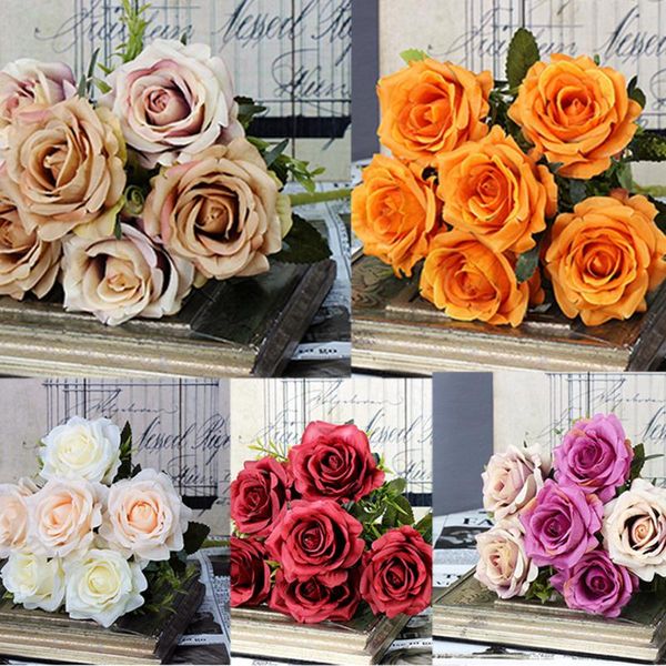 decorative flowers & wreaths rose silk peony artificial bouquet home fake for wedding party indoor decoration supplies
decorative flowers & wreaths rose silk peony artificial bouquet home fake for wedding party indoor decoration supplies