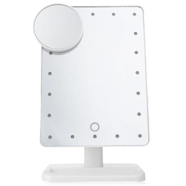 led light makeup mirror with 10x magnification touching sensor dimming portable mirror sga998
led light makeup mirror with 10x magnification touching sensor dimming portable mirror sga998