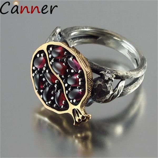 wedding rings canner vintage stone for women geometric hollow ring creative garnet pomegranate fruit flower jewelry anillos f40, Slivery;golden
wedding rings canner vintage stone for women geometric hollow ring creative garnet pomegranate fruit flower jewelry anillos f40, Slivery;golden