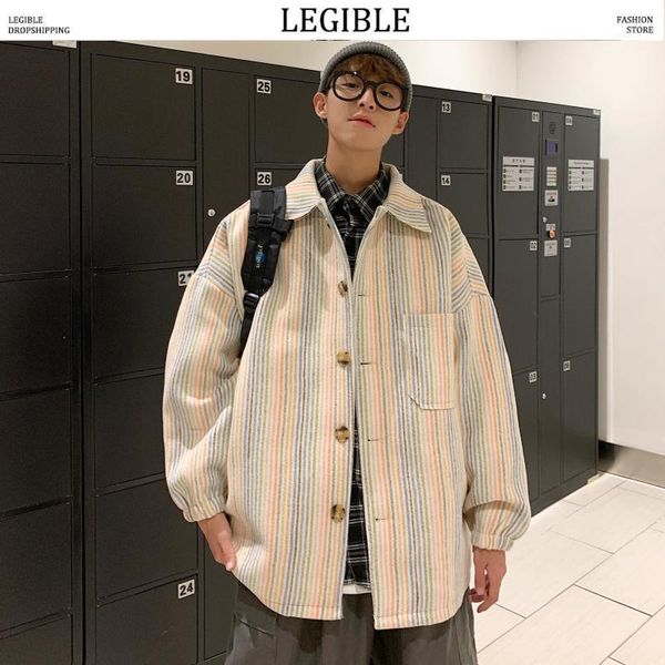 legible striped wool coat mens winter overcoat mens turndown collar jackets coats male casual korean button windbreaker men1, Black
legible striped wool coat mens winter overcoat mens turndown collar jackets coats male casual korean button windbreaker men1, Black