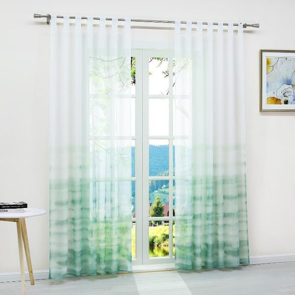 curtain & drapes 1pcs window shades ployester fabric screening panel treatment for living room green grey color
curtain & drapes 1pcs window shades ployester fabric screening panel treatment for living room green grey color