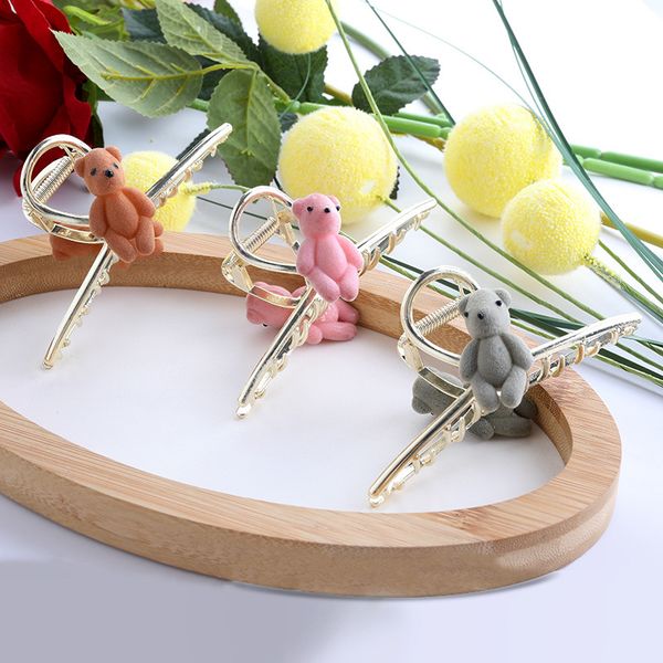 hair jewelry korean alloy large shark clip simple and lovely bear back of head dish female, Golden;white
hair jewelry korean alloy large shark clip simple and lovely bear back of head dish female, Golden;white