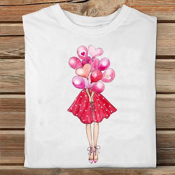 women balloon cartoon girl 90s cute fashion printing spring printing clothes print tshirt female tee ladies graphic t shirt, White
women balloon cartoon girl 90s cute fashion printing spring printing clothes print tshirt female tee ladies graphic t shirt, White