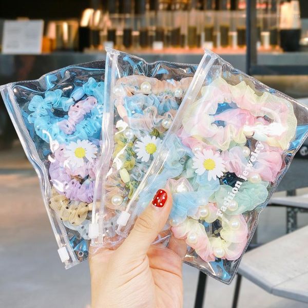 5pcs/set new women girl pearl elastic hair bands sweet scrunchies rubber band ponytail holder fashion hair accessories headwear1, Slivery;white
5pcs/set new women girl pearl elastic hair bands sweet scrunchies rubber band ponytail holder fashion hair accessories headwear1, Slivery;white
