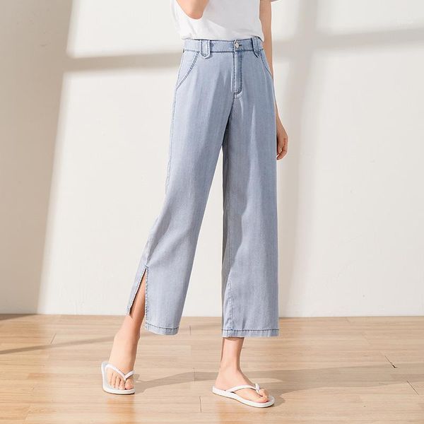 women's jeans summer of 2021 the wide-legged pants breathable loose slacks han edition cowboy nine minutes pants, 201421, Blue
women's jeans summer of 2021 the wide-legged pants breathable loose slacks han edition cowboy nine minutes pants, 201421, Blue