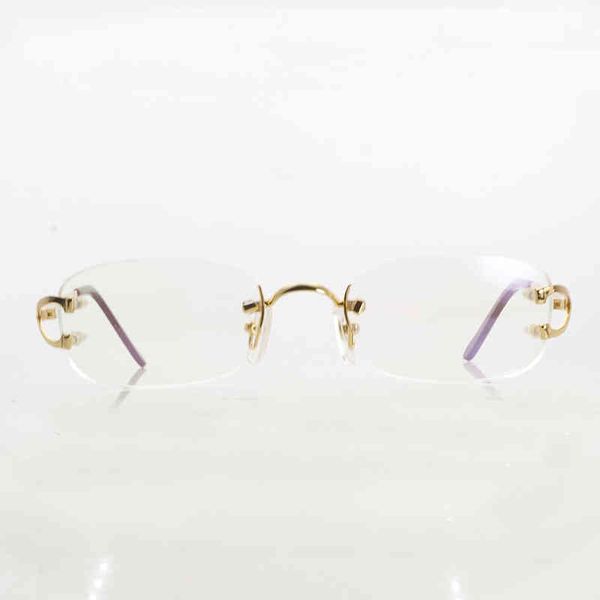 2022 factory wholesale luxury vintage eye for women metal clear rimless optical frame womens eyeglasses men accessories v1k1, White;black
2022 factory wholesale luxury vintage eye for women metal clear rimless optical frame womens eyeglasses men accessories v1k1, White;black