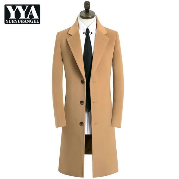 men's wool & blends autumn winter men cashmere coat single-breasted lapel korean business casual fashion jackets college style fit tren, Black
men's wool & blends autumn winter men cashmere coat single-breasted lapel korean business casual fashion jackets college style fit tren, Black
