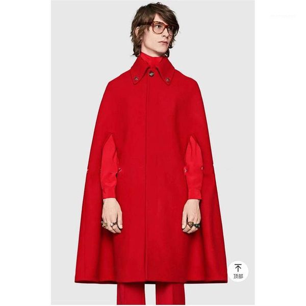 men's wool & blends m-4xl autumn and winter big red sleeveless shawl cloak woolen coat men's long lapels loose tide boy1, Black
men's wool & blends m-4xl autumn and winter big red sleeveless shawl cloak woolen coat men's long lapels loose tide boy1, Black