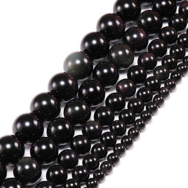 1strand lot 4 6 8 10 12 mm natural black obsidian stone beads round loose spacer bead for jewelry making findings diy bracelet h bbyzdq
1strand lot 4 6 8 10 12 mm natural black obsidian stone beads round loose spacer bead for jewelry making findings diy bracelet h bbyzdq