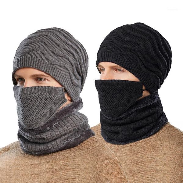 3 in 1 men knitted hat beanies scarf face balaclava set winter thicken warm hats neck warmer scarves bonnet for cycling skiing1, Black
3 in 1 men knitted hat beanies scarf face balaclava set winter thicken warm hats neck warmer scarves bonnet for cycling skiing1, Black