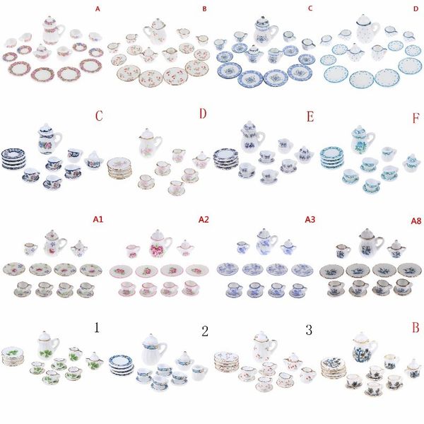 1:12 miniature 17pcs porcelain tea cup set chintz flower tableware kitchen dollhouse q1217
1:12 miniature 17pcs porcelain tea cup set chintz flower tableware kitchen dollhouse q1217