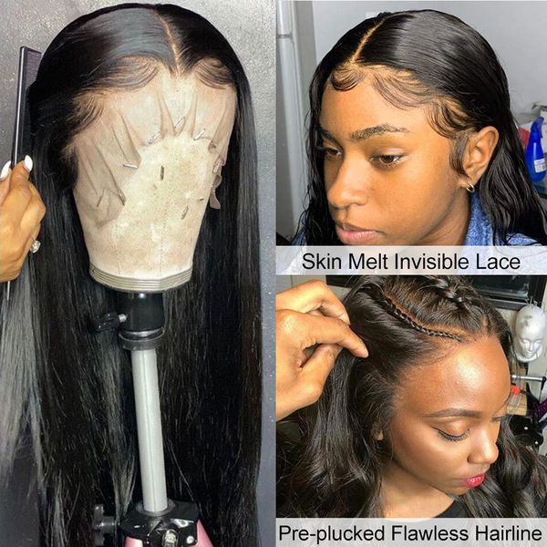 straight lace front wig lace frontal wigs for women human hair 36 inch hd lace full human hair wigsfactory direc, Black
straight lace front wig lace frontal wigs for women human hair 36 inch hd lace full human hair wigsfactory direc, Black