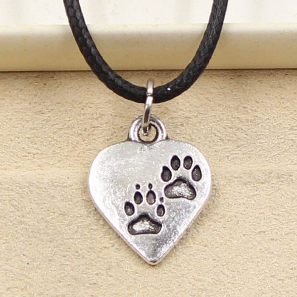 new durable black faux leather heart foot feet pendant cord choker charm diy retro boho tibetan silver color necklace jewelry j7ar
new durable black faux leather heart foot feet pendant cord choker charm diy retro boho tibetan silver color necklace jewelry j7ar