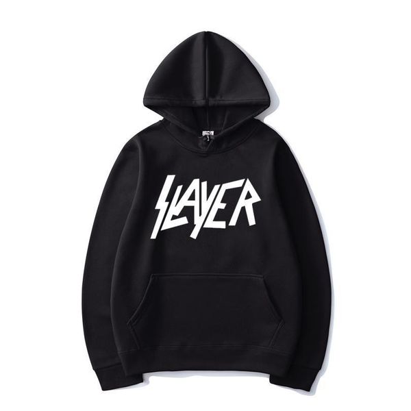 solid color printed hoodies slayer metal band men women hooded sweatshirt rock pullover hip hop hoodie trendy clothes, Black
solid color printed hoodies slayer metal band men women hooded sweatshirt rock pullover hip hop hoodie trendy clothes, Black