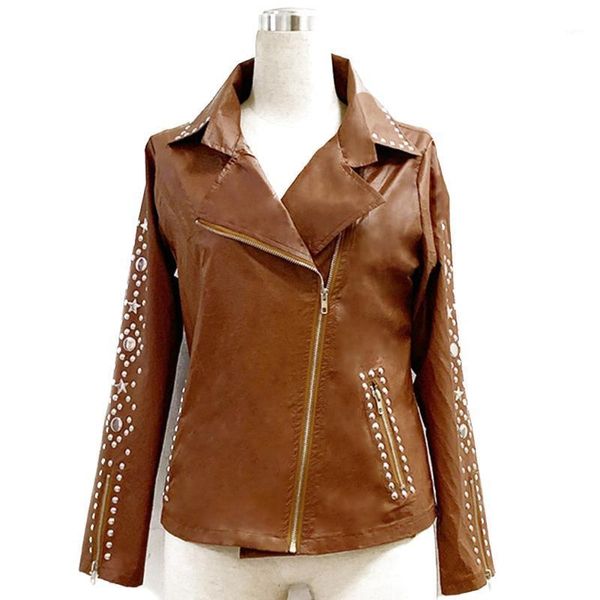slim fit travel shopping women jacket casual rhinestone decor daily short party long sleeve stylish outwear zipper autumn winter1, Black;brown
slim fit travel shopping women jacket casual rhinestone decor daily short party long sleeve stylish outwear zipper autumn winter1, Black;brown