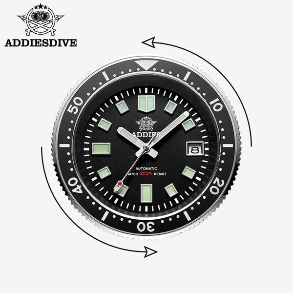 addies 200m dive watch matic mechanical men's watch nh35 japan c3 super luminous diver watch men watches stainless steel wmtxdw, Silver
addies 200m dive watch matic mechanical men's watch nh35 japan c3 super luminous diver watch men watches stainless steel wmtxdw, Silver