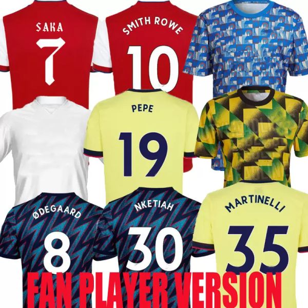 fans player version 21 22 soccer jerseys gunners 2021 2022 smith rowe transport london jersey saka thomas tierney football shirt odegaard ki, Black;yellow
fans player version 21 22 soccer jerseys gunners 2021 2022 smith rowe transport london jersey saka thomas tierney football shirt odegaard ki, Black;yellow