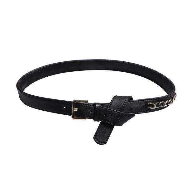 women pu chain belt metal pin buckle waist cummerbunds black belts size, Black;brown
women pu chain belt metal pin buckle waist cummerbunds black belts size, Black;brown