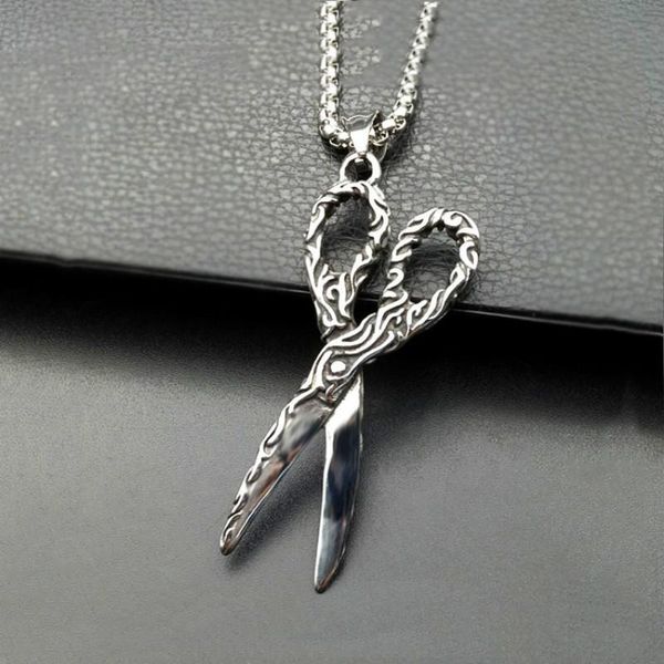 pendant necklaces shears scissor 316l stainless steel gothic hairdresser jewelry hairstylist for women, Silver
pendant necklaces shears scissor 316l stainless steel gothic hairdresser jewelry hairstylist for women, Silver