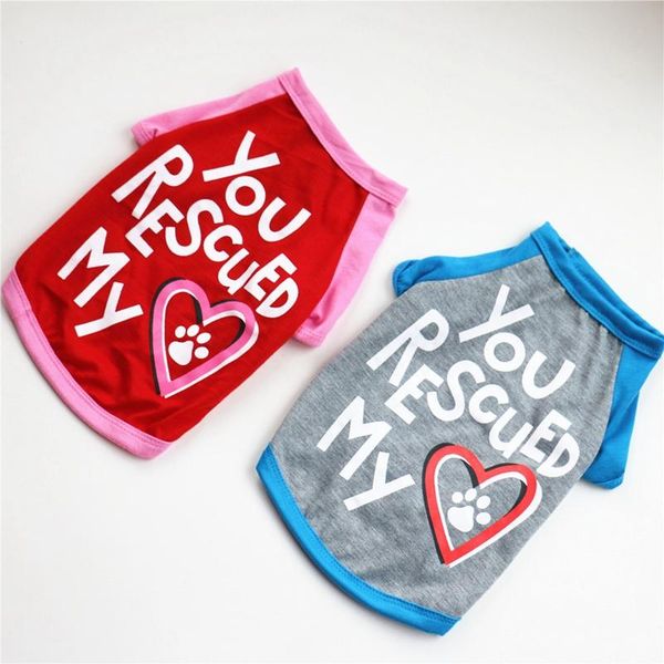 dog apparel spring summer autumn cute vests letter printed polyester breathable short sleeve t-shirt pet clothes for small dogs
dog apparel spring summer autumn cute vests letter printed polyester breathable short sleeve t-shirt pet clothes for small dogs