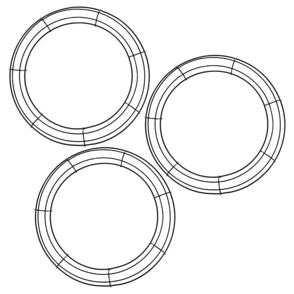 decorative flowers & wreaths 3pcs unfinished round durable flower frame hanging loop wreath for home diy garden
decorative flowers & wreaths 3pcs unfinished round durable flower frame hanging loop wreath for home diy garden