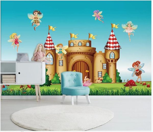 Custom photo wallpaper for walls 3 d Cartoon castle children room murals background wall papers home decor
Custom photo wallpaper for walls 3 d Cartoon castle children room murals background wall papers home decor
