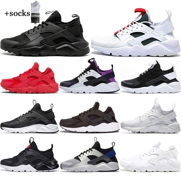 with socks white dot ace huarache 4.0 iv 1.0 running shoes triple black men women huaraches sports sneakers size 36-45, White;red
with socks white dot ace huarache 4.0 iv 1.0 running shoes triple black men women huaraches sports sneakers size 36-45, White;red