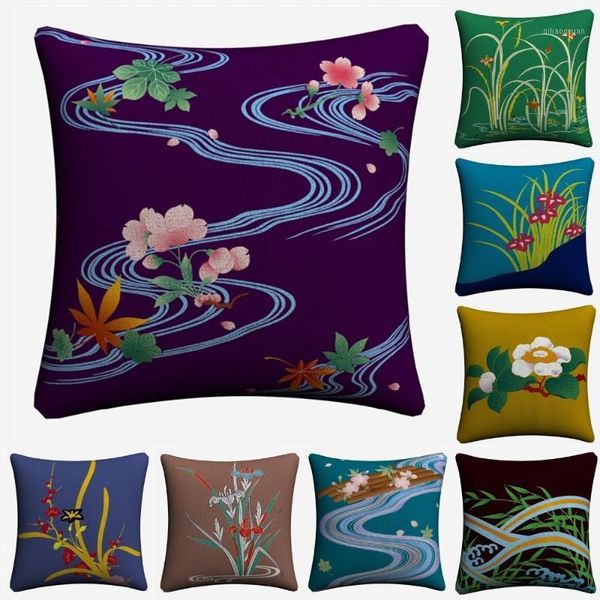 flowers on the river japanese art decorative pillow case for sofa 45x45cm linen cushion cover home decor pillow covers almofada1
flowers on the river japanese art decorative pillow case for sofa 45x45cm linen cushion cover home decor pillow covers almofada1