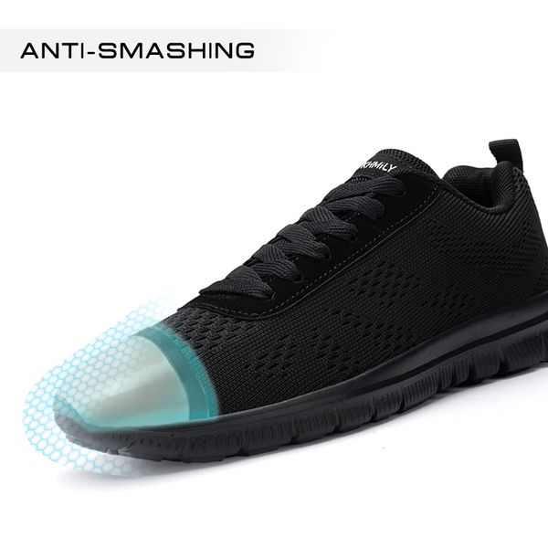 fenlern indestructible safety shoes men slip resistant steel toe shoes women lightweight breathable sneakers male work shoes, Red;white
fenlern indestructible safety shoes men slip resistant steel toe shoes women lightweight breathable sneakers male work shoes, Red;white