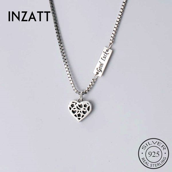 inzatt real 925 sterling silver hollow heart pendant choker necklace for fashion women fine jewelry hiphop accessories q0531
inzatt real 925 sterling silver hollow heart pendant choker necklace for fashion women fine jewelry hiphop accessories q0531