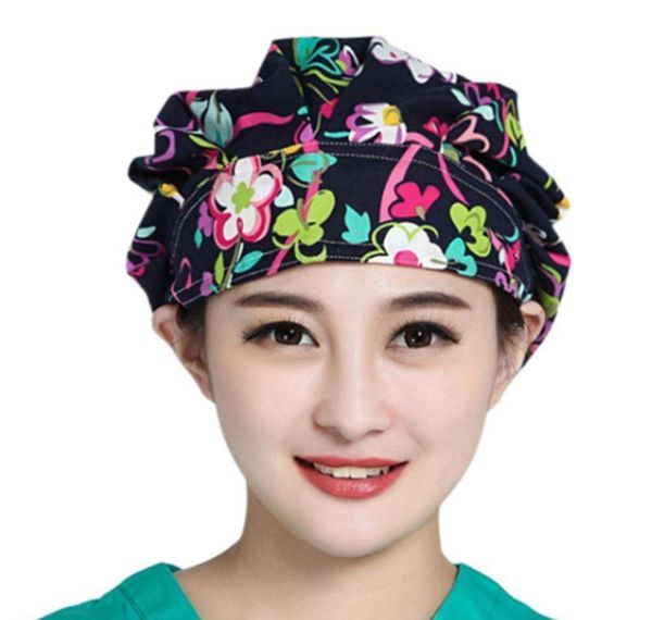 women men floral print adjustable scrub cap nurses kitchen cotton bouffant jlltqa carshop2006, Blue;gray
women men floral print adjustable scrub cap nurses kitchen cotton bouffant jlltqa carshop2006, Blue;gray