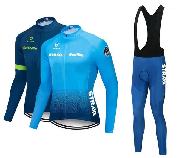 new 2020 strava cycling jerseys ropa long sleeve autumn thin cycling jersey clothing breathabl bib pants set1, Black;blue
new 2020 strava cycling jerseys ropa long sleeve autumn thin cycling jersey clothing breathabl bib pants set1, Black;blue