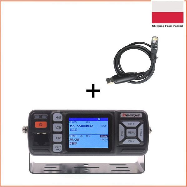 baojie bj-bj-318 dual band vhf uhf mobile radio 20 / 25w walkie talkie 10km auto radio 10km upgrade of bj-218 + cable1
baojie bj-bj-318 dual band vhf uhf mobile radio 20 / 25w walkie talkie 10km auto radio 10km upgrade of bj-218 + cable1