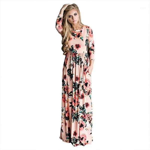 autumn boho dress women o neck beach flowers print dresses long sleeve long beach dress summer1, Black;gray
autumn boho dress women o neck beach flowers print dresses long sleeve long beach dress summer1, Black;gray