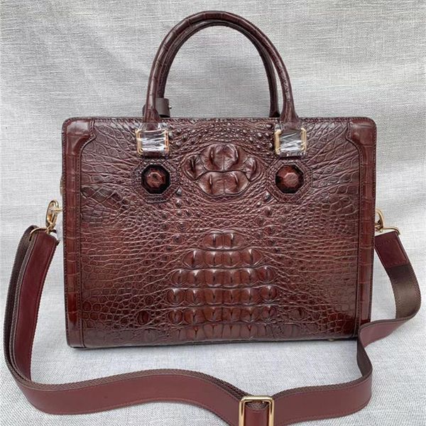 genuine crocodile skin businessmen lapbriefcase exotic alligator leather male working handbag long belt large shoulder bag1
genuine crocodile skin businessmen lapbriefcase exotic alligator leather male working handbag long belt large shoulder bag1
