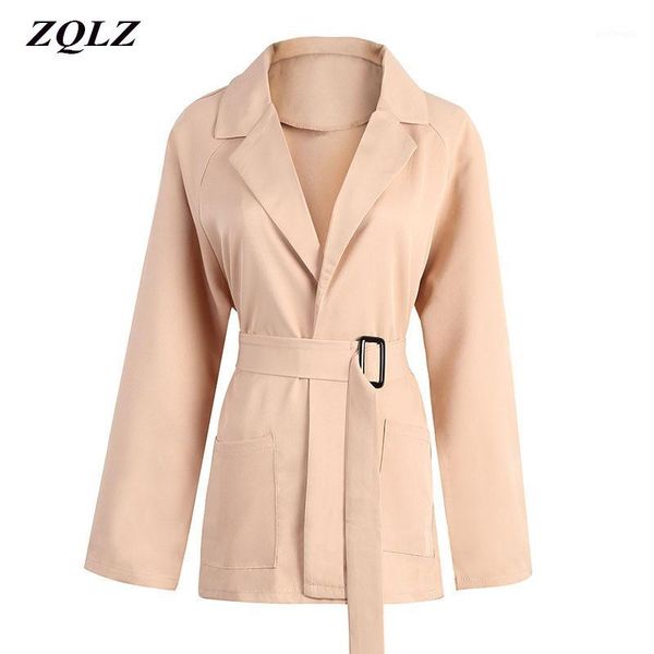 women's down & parkas zqlz fashion spring jacket women 2021 plus size l-4xl casual solid colour autumn coat female lapel jackets womens, Black
women's down & parkas zqlz fashion spring jacket women 2021 plus size l-4xl casual solid colour autumn coat female lapel jackets womens, Black