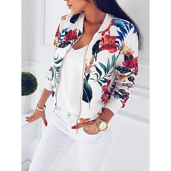 women's jackets women coat fashion ladies retro floral zipper up bomber jacket casual autumn outwear clothes, Black;brown
women's jackets women coat fashion ladies retro floral zipper up bomber jacket casual autumn outwear clothes, Black;brown